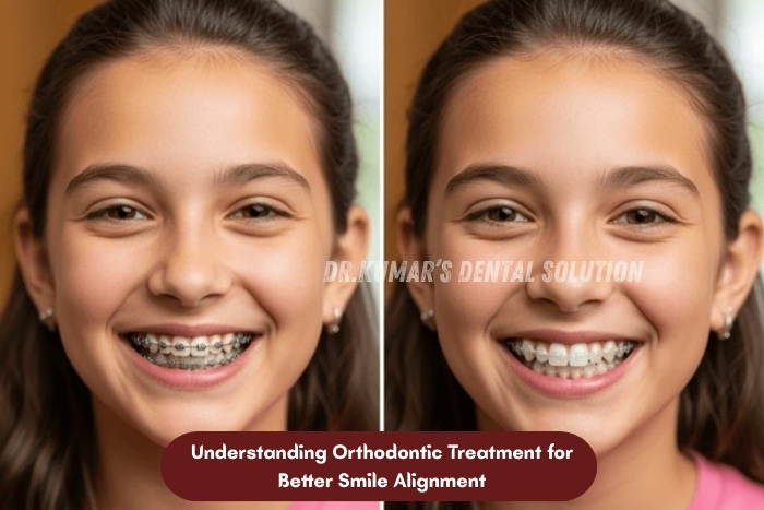 Professional orthodontic care for children and teenagers to correct crooked teeth and bite issues